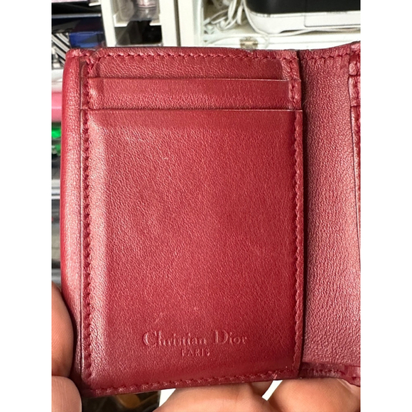 Women's Christian Dior Wallet Red OS - Picture 5 of 11